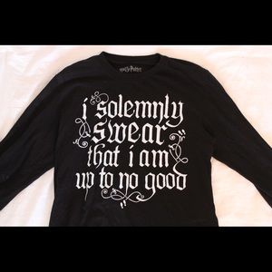 Harry Potter Marauders Map long sleeve shirt